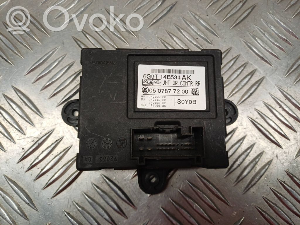 Unité de commande module de porte   6G9T14B534AK
