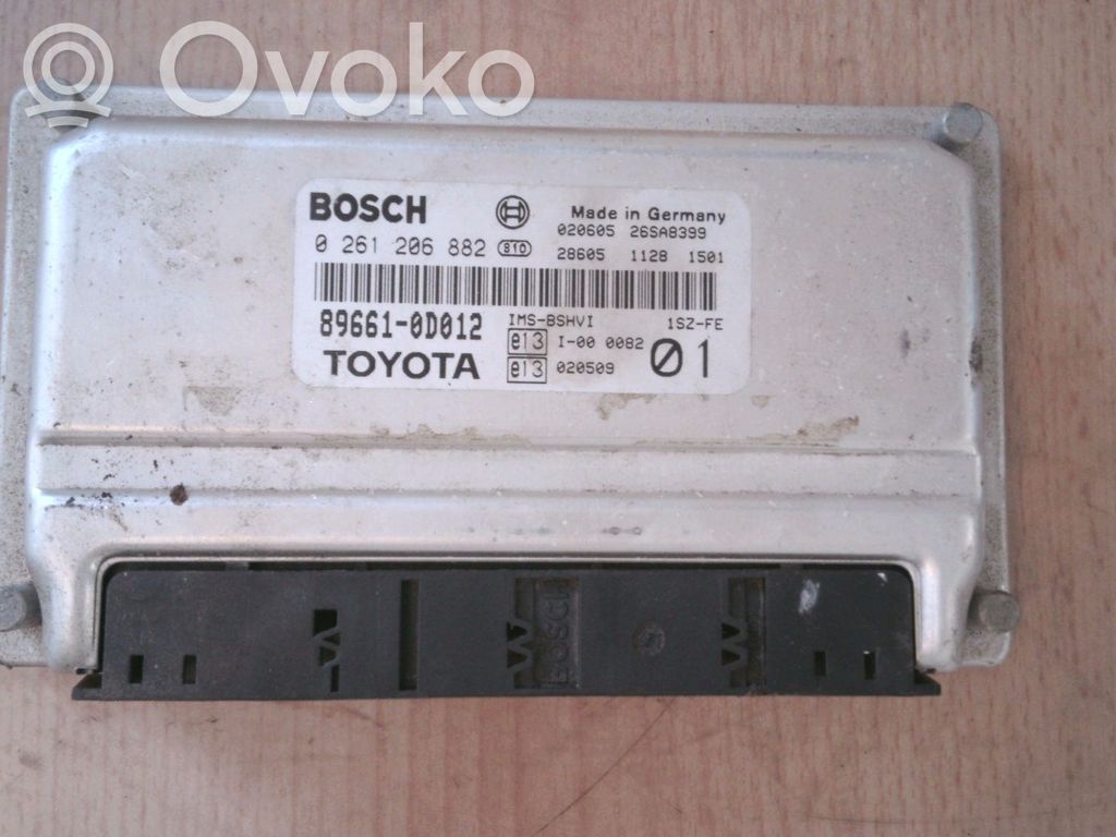 Toyota Yaris Engine control unit/module 