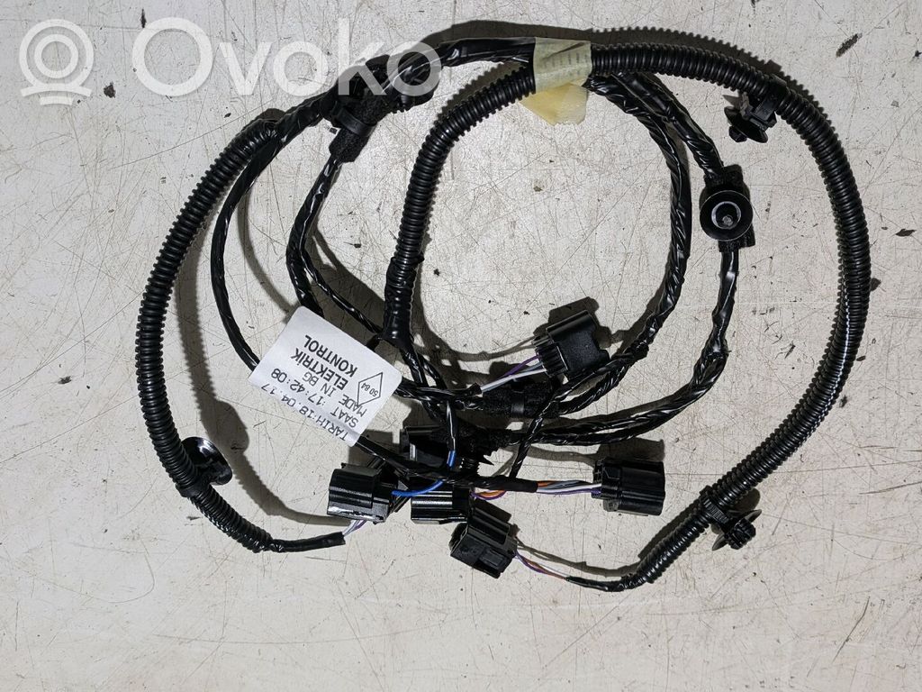 Renault Clio IV Cableado del sensor de aparcamiento (PDC) 