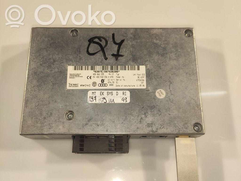 Bluetooth control unit module   4E0862335,4E0910336