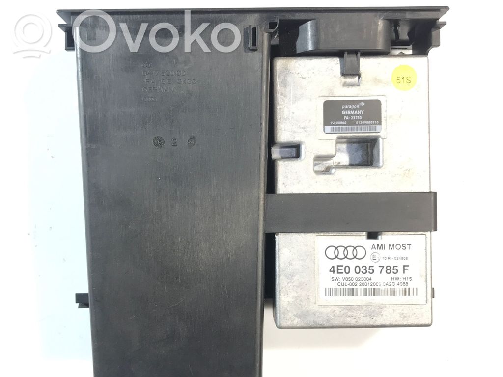 Audi A4 S4 B8 8K Multimedian ohjauslaite 