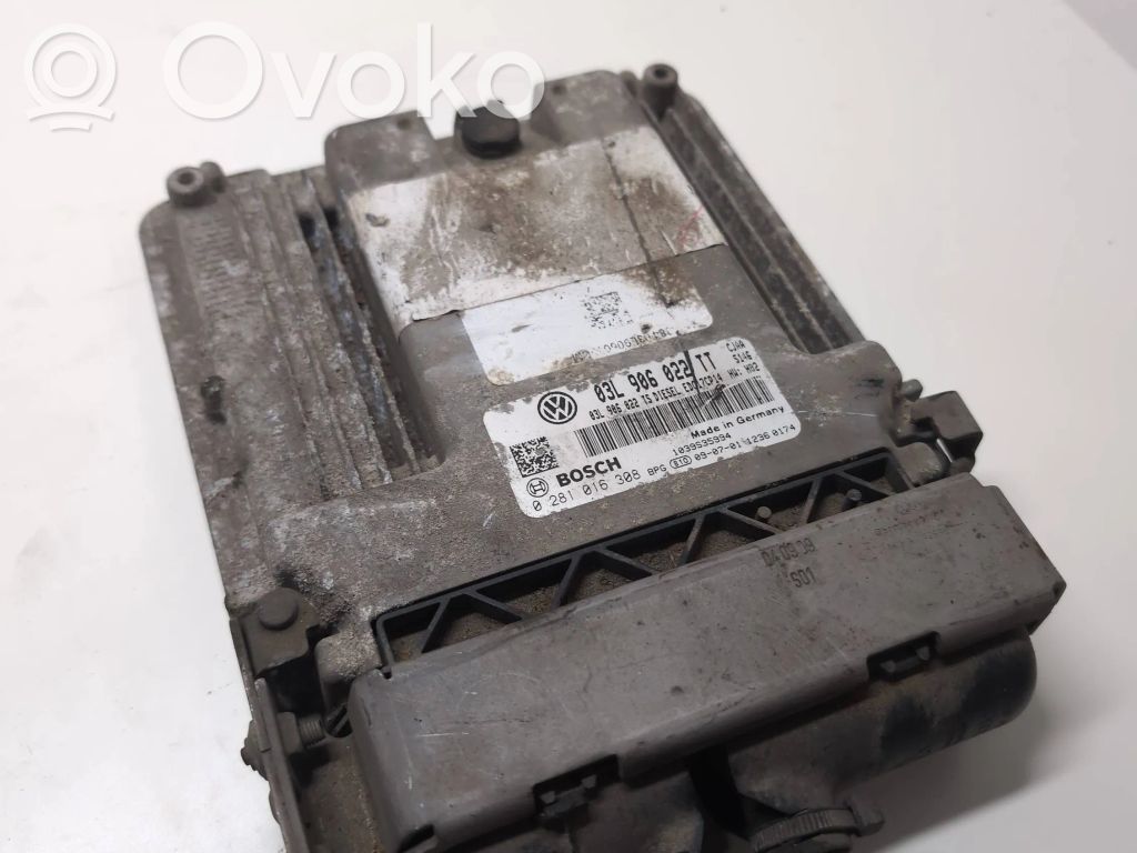 Engine control unit/module   03L906022TS,0281016308,03L906022TT