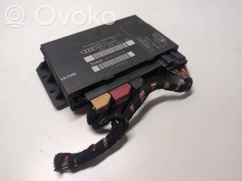 Audi A4 S4 B7 8E 8H Mukavuusmoduuli 