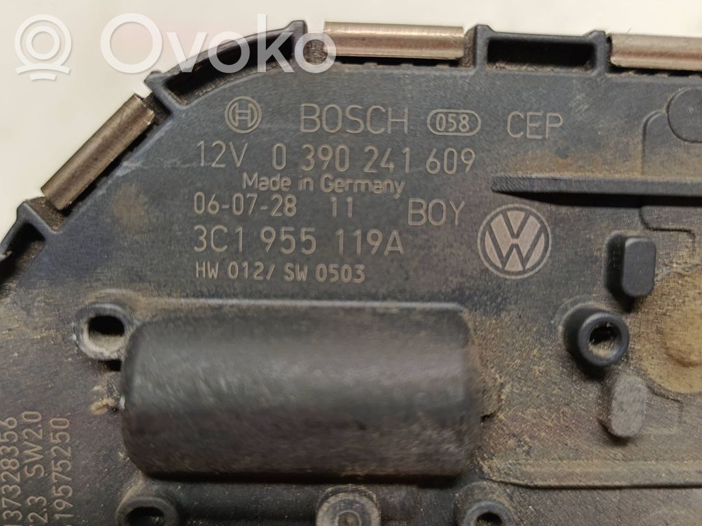 Volkswagen PASSAT B6 Mechanizm i silniczek wycieraczek szyby przedniej / czołowej 