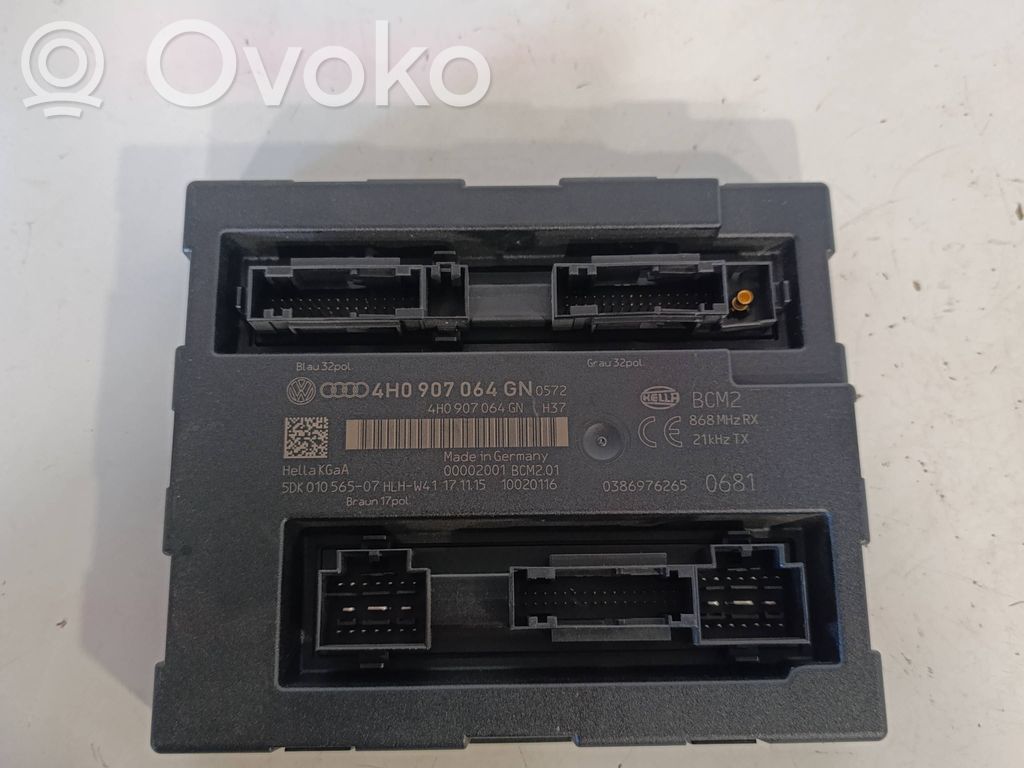 Mukavuusmoduuli   4H0907064GN,4H0907064,5DK01056507