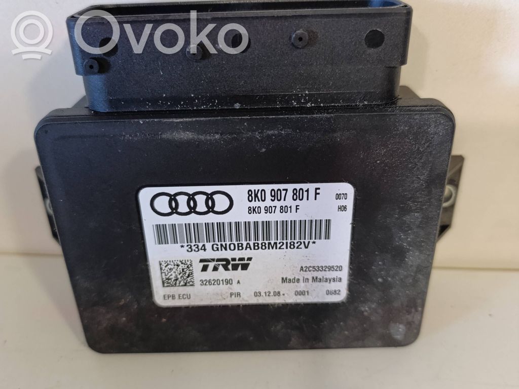 Module de commande de frein à main   8K0907801F,A2C53329520,32620190A