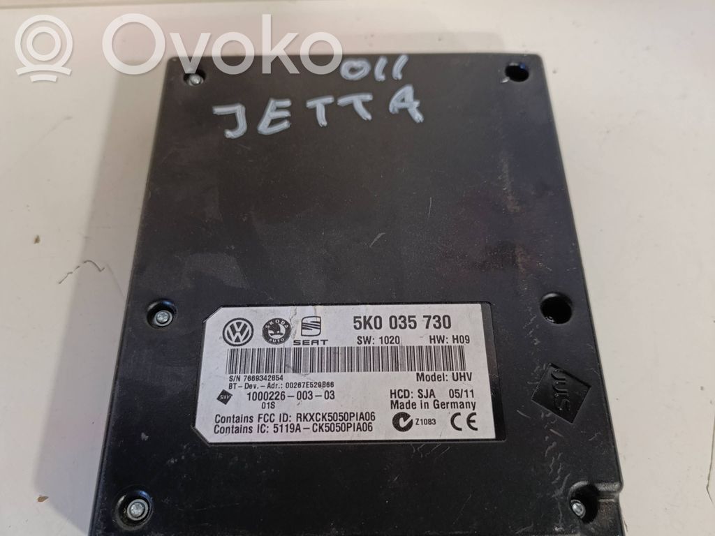 Bluetooth control unit module   5K0035730
