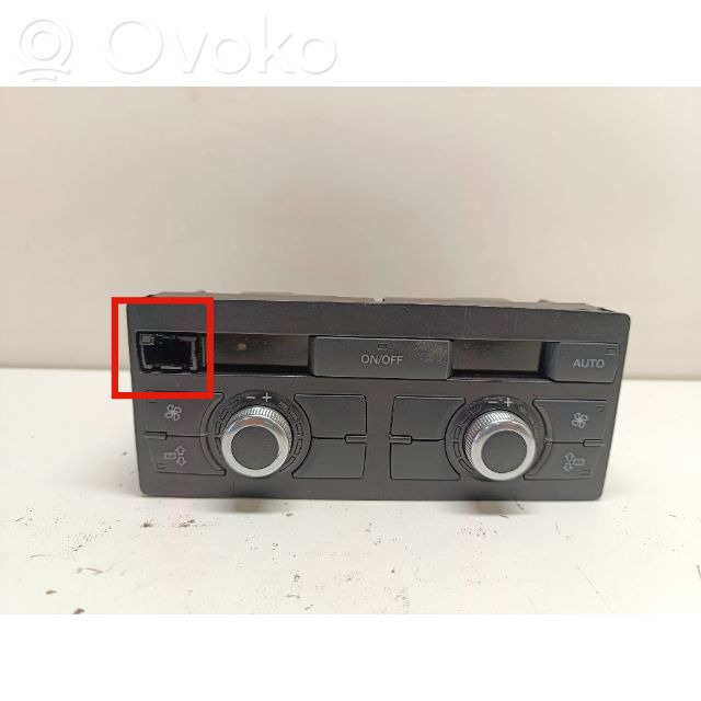 Audi Q7 4L Climate control unit 