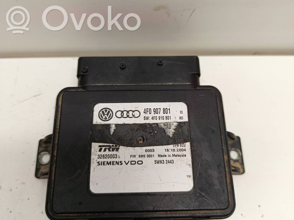 Audi A6 S6 C6 4F Moduł / Sterownik hamulca ręcznego 