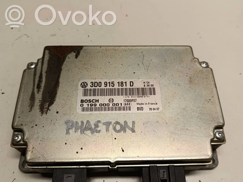 Volkswagen Phaeton Batterie-Steuermodul 
