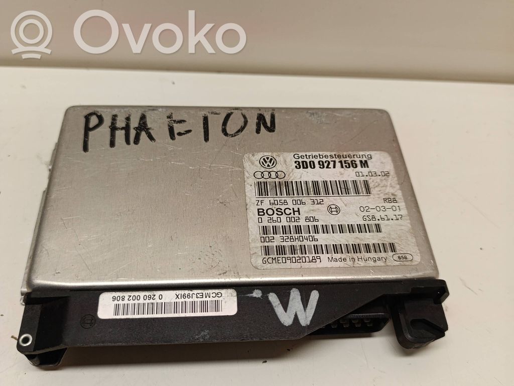 Gearbox control unit/module   3D0927156M,0260002806,Z6058006312