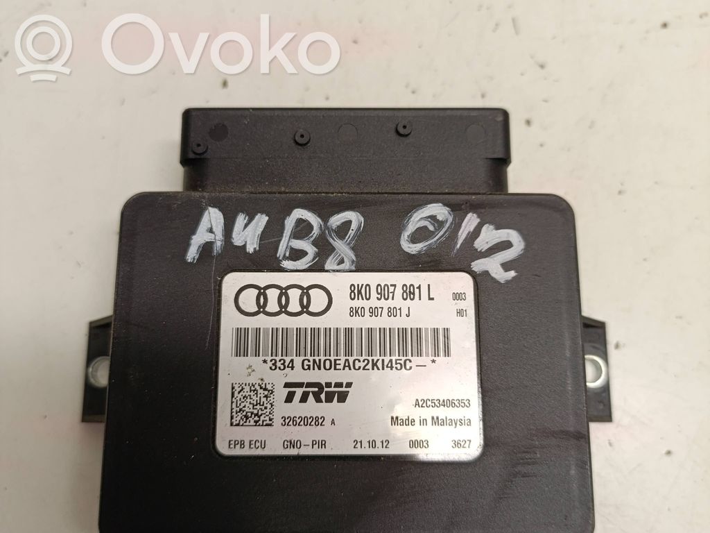 Audi A4 S4 B8 8K Modul de control frână de mână 