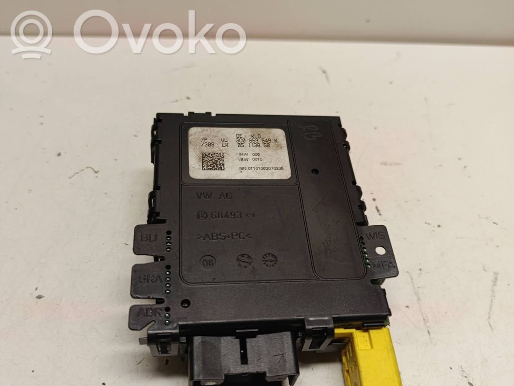 Sensor de ángulo de dirección   3C0953549K,05113850