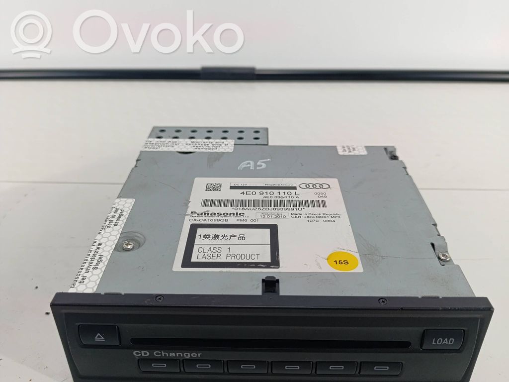 Audi A5 Sportback 8TA Zmieniarka płyt CD/DVD 