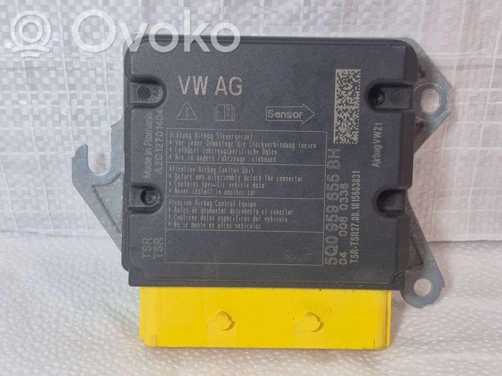 Sterownik / Moduł Airbag   5Q0959655BH,1815683831,0060336