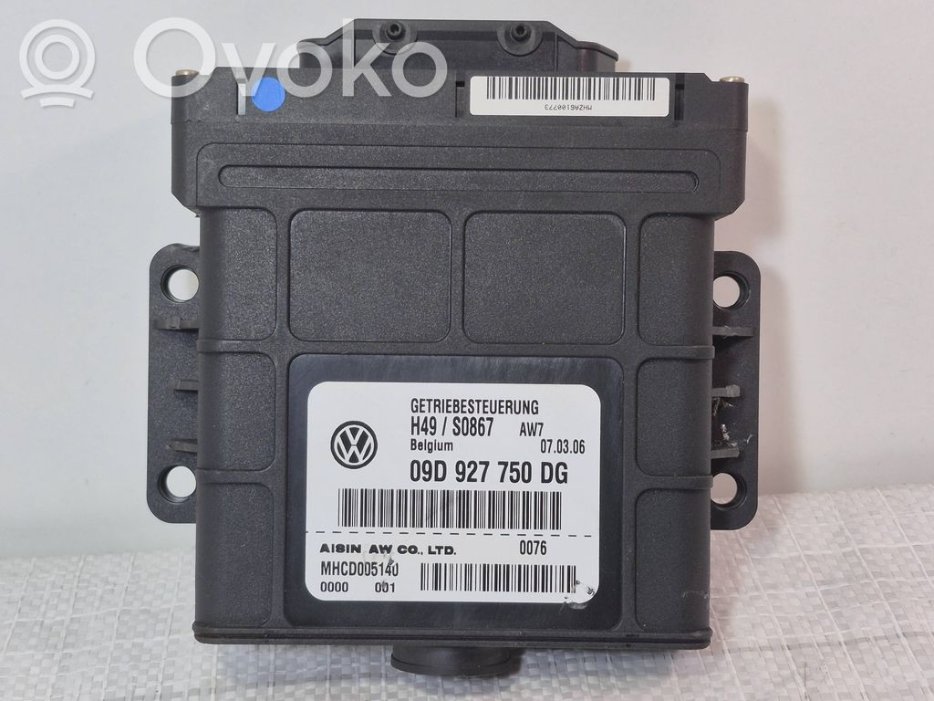 Gearbox control unit/module   09D927750DG,MHCD005140,H49S0867