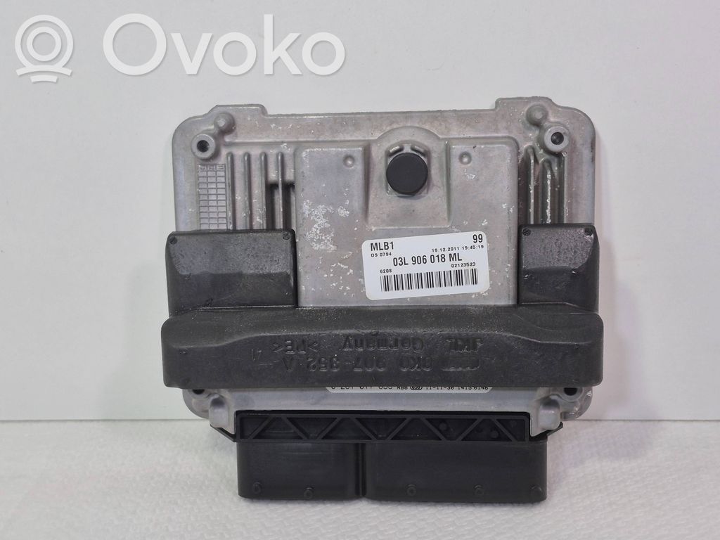 Sterownik / Moduł ECU   03L906018ML,03L906018MJ,1220111945