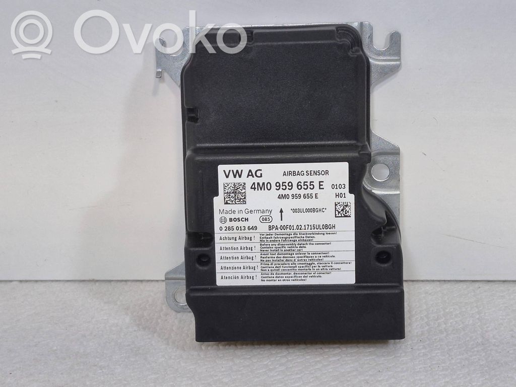 Audi Q7 4M Unidad de control/módulo del Airbag 