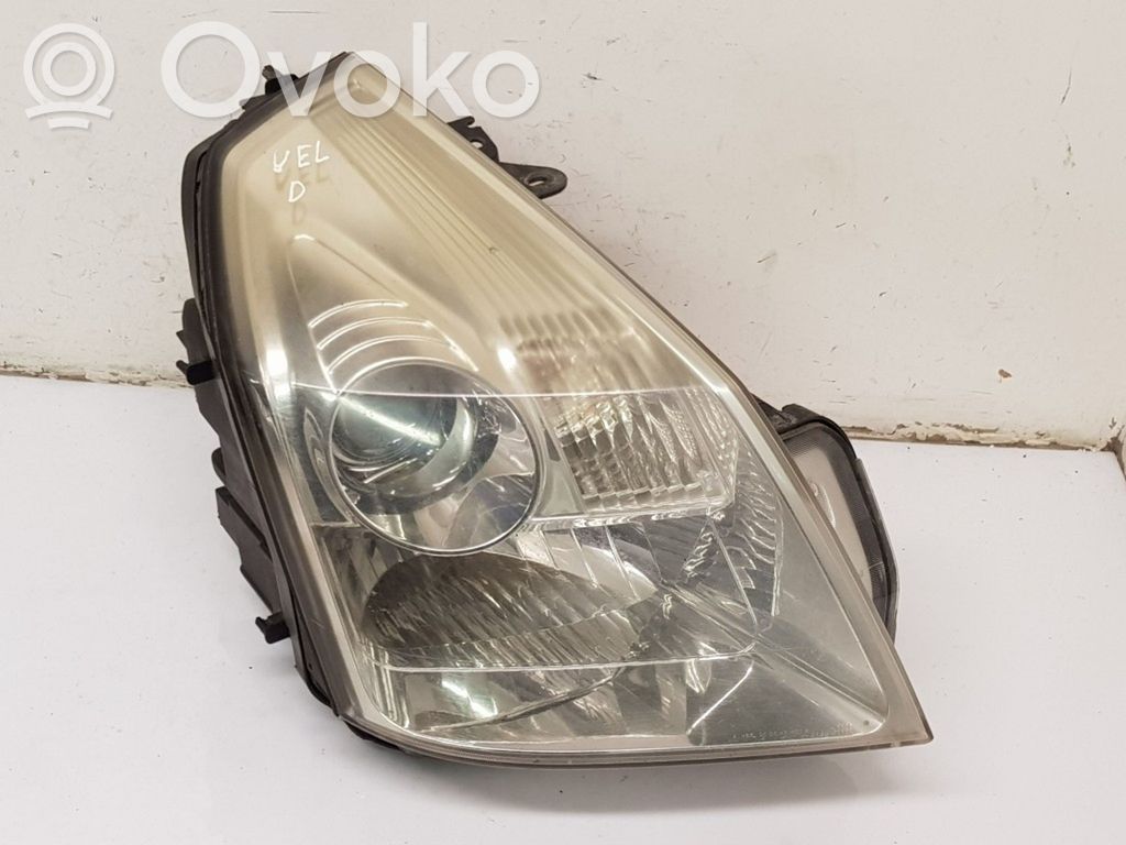 Renault Vel Satis Headlight/headlamp 