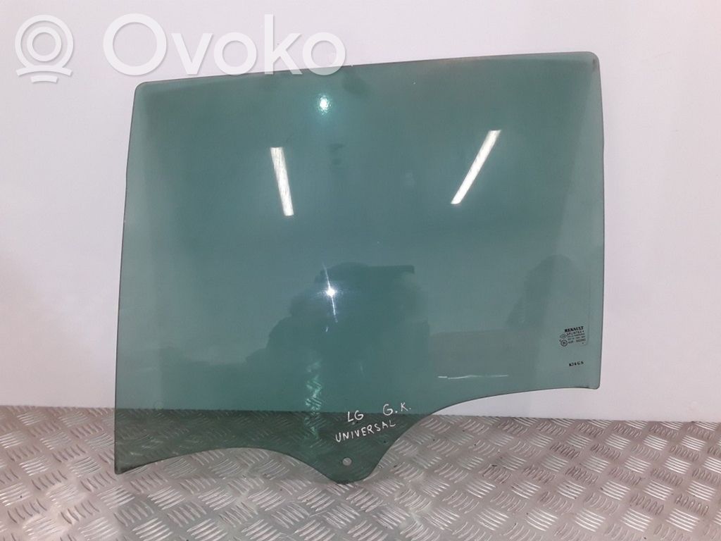 Renault Laguna II Rear door window glass 