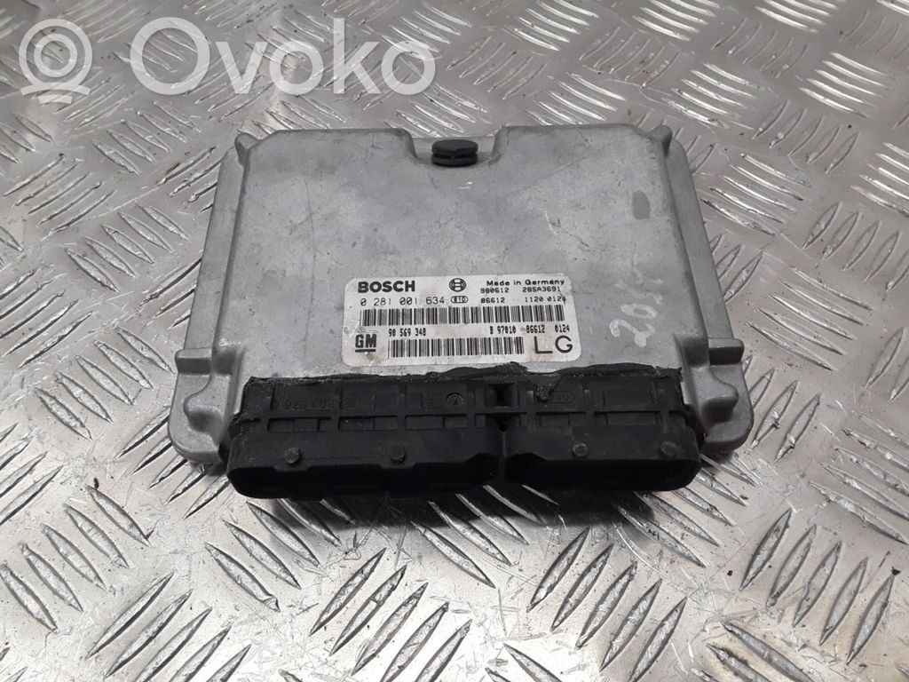 Opel Vectra B Engine control unit/module 