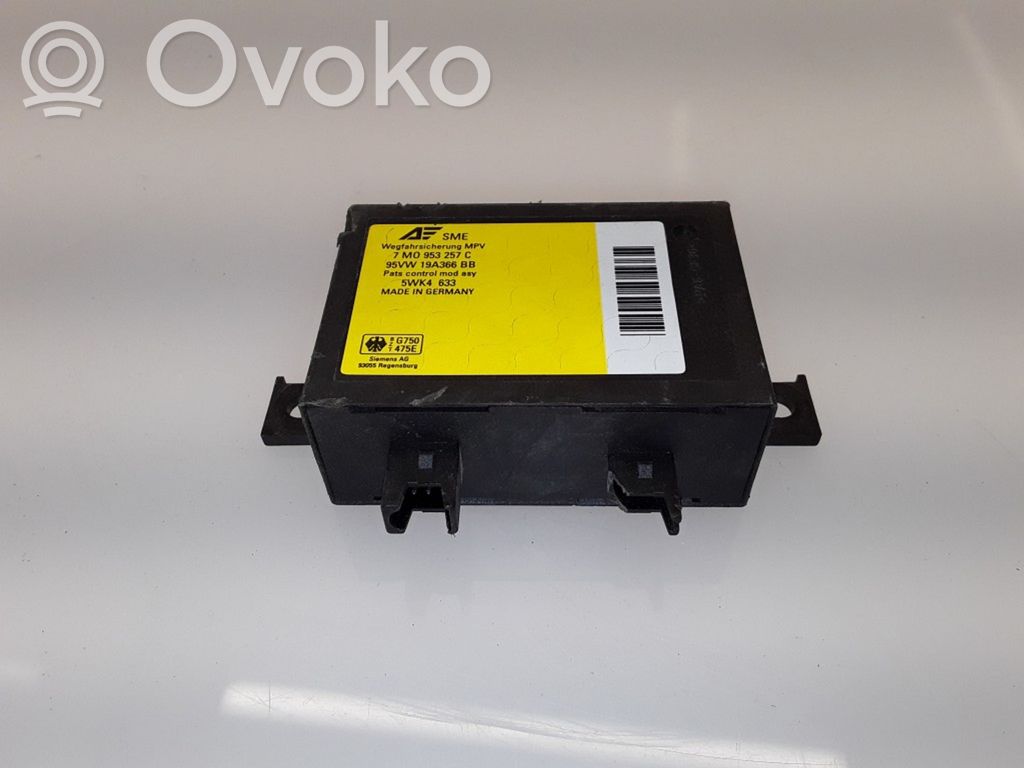 ZAZ 103 Ajonestolaitteen ohjainlaite/moduuli 