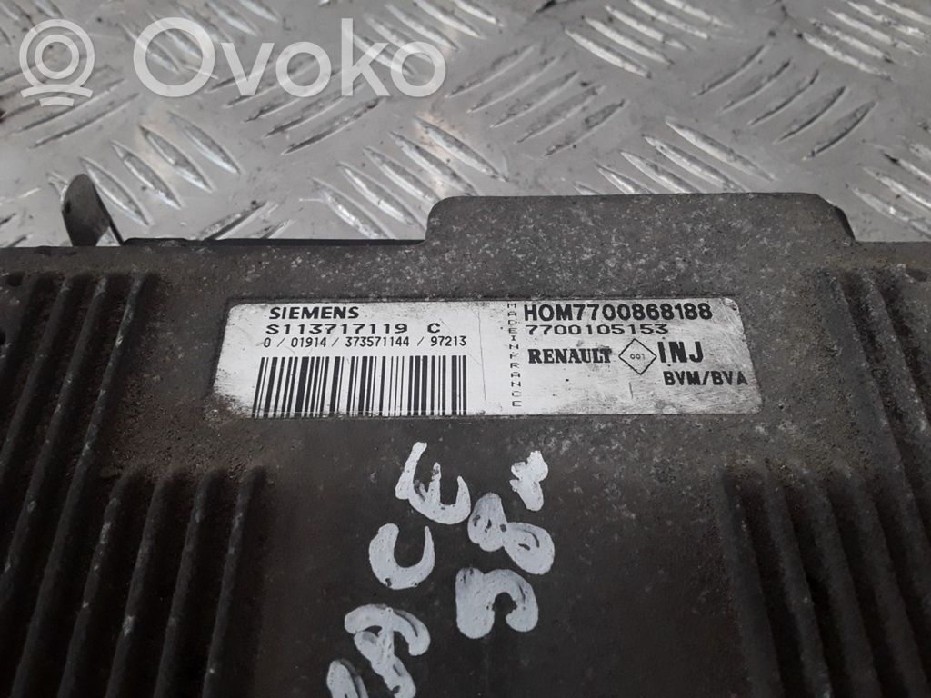 Renault Espace III Engine control unit/module 