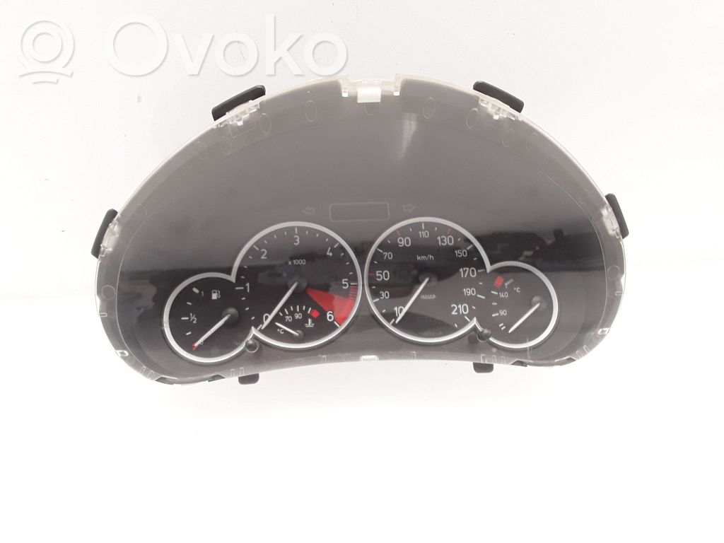 Peugeot 206 Speedometer (instrument cluster) 