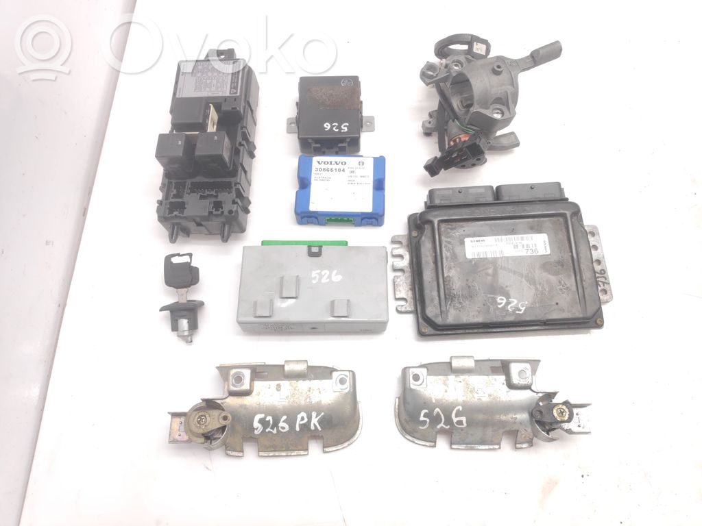 Volvo S40, V40 Engine ECU kit and lock set 