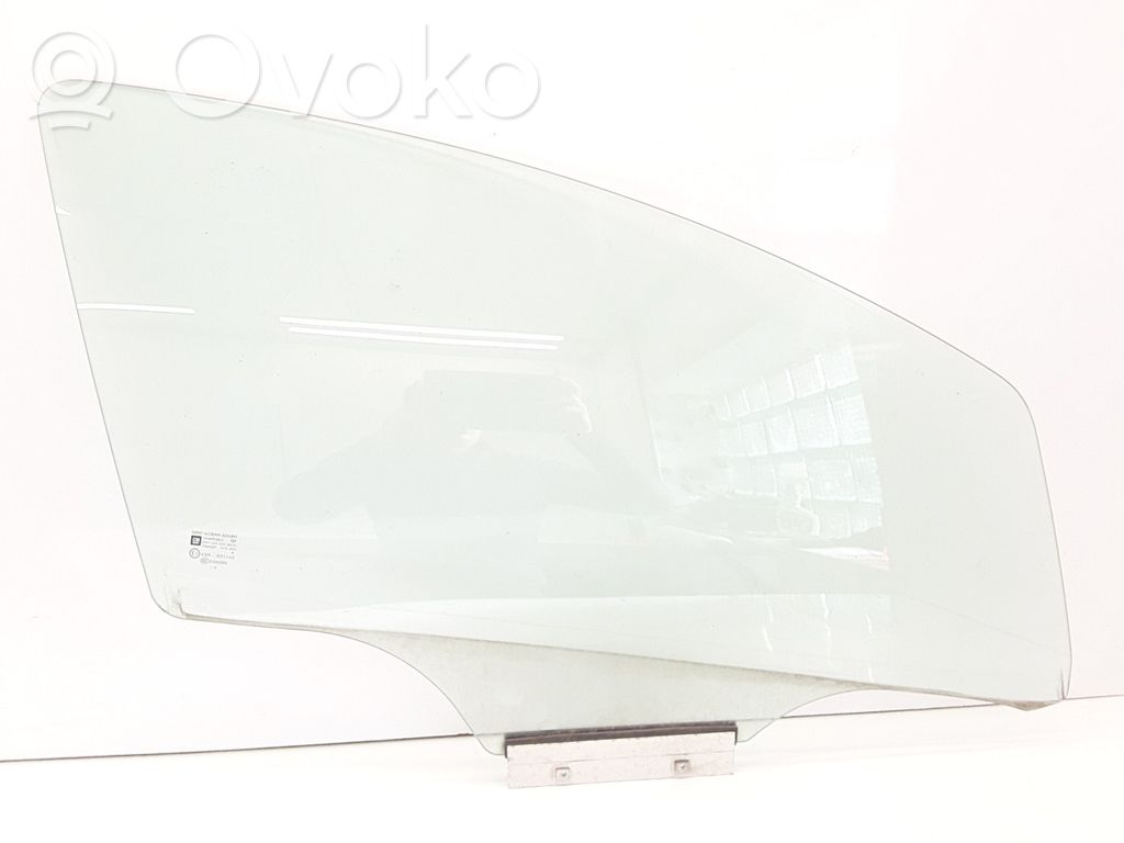 Opel Corsa D Front door window glass four-door 