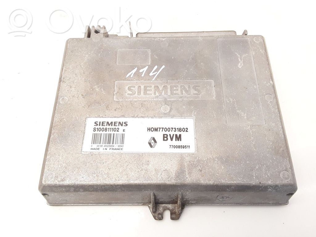 Renault 19 Engine control unit/module 