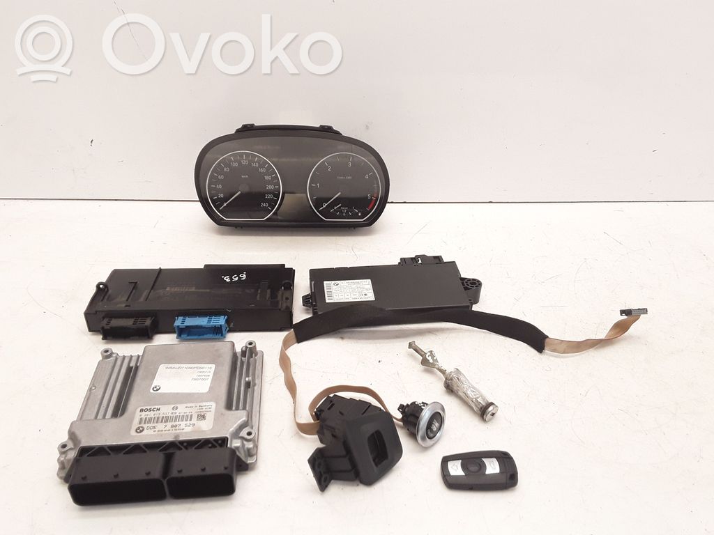 BMW 1 E81 E87 Engine ECU kit and lock set 