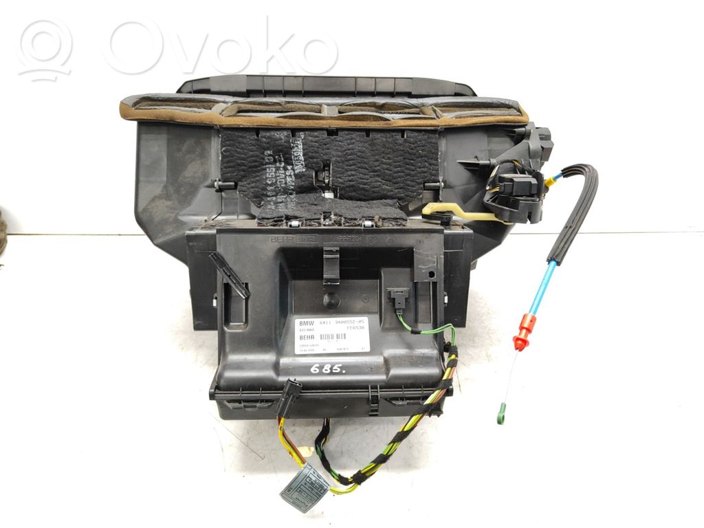 BMW X3 E83 Interior heater climate box assembly 