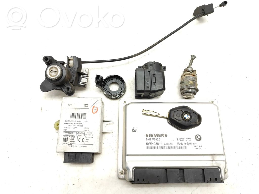 BMW Z4 E85 E86 Engine ECU kit and lock set 