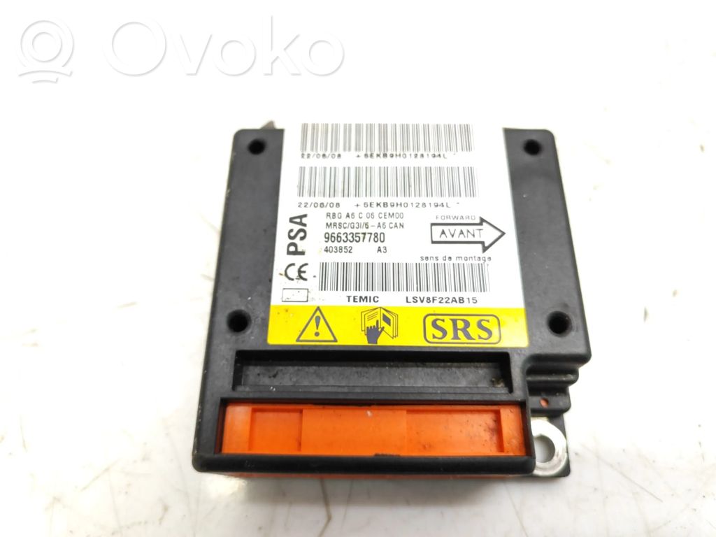 Citroen C2 Airbag control unit/module 