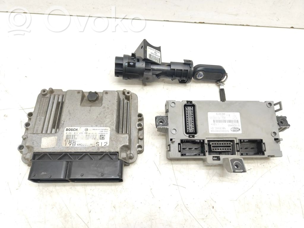 Lancia Delta III Engine ECU kit and lock set 