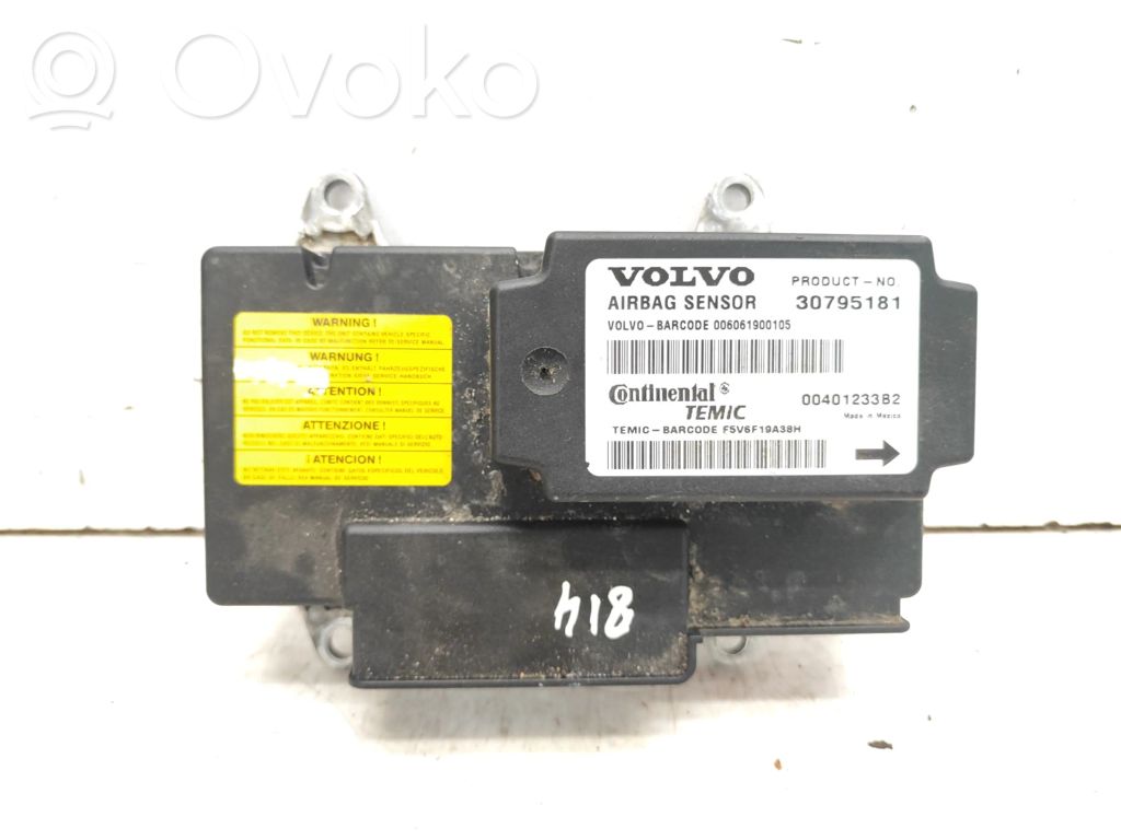 Volvo C70 Airbag control unit/module 
