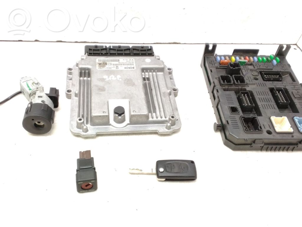 Citroen C6 Engine ECU kit and lock set 