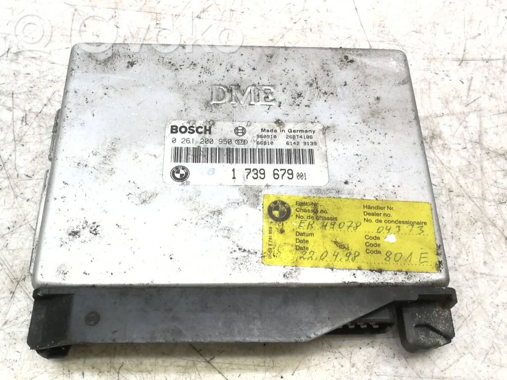 Engine control unit/module   1739679,26RT4186,0261200950,1739679001
