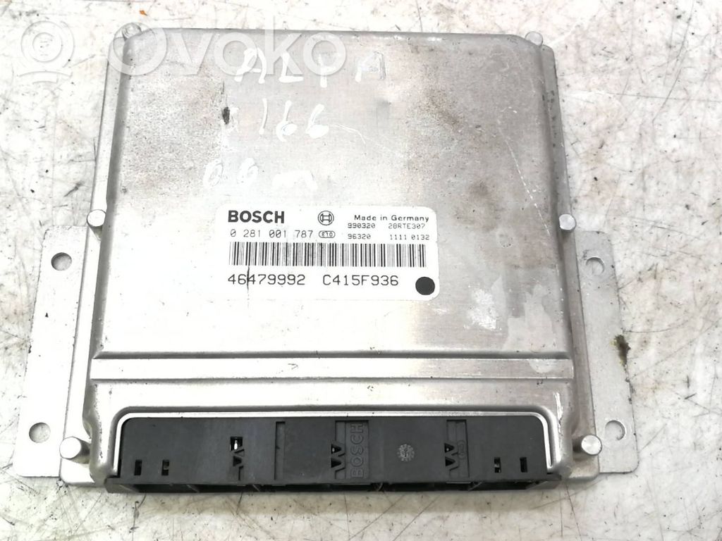 Alfa Romeo 166 Engine control unit/module 