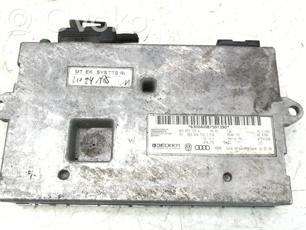 Audi A6 S6 C6 4F MMI control unit 