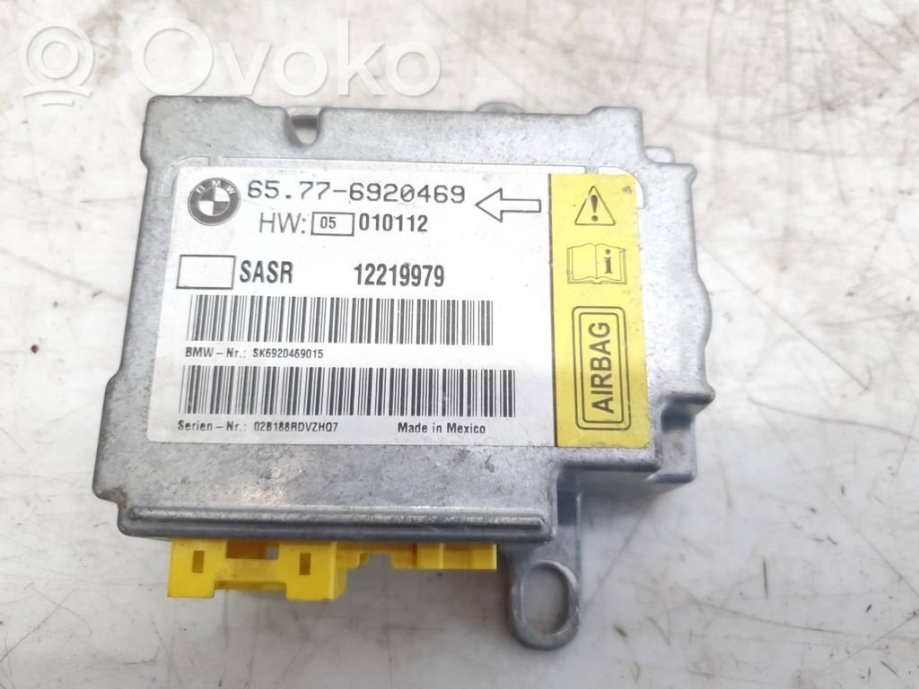 Airbag control unit/module   65776920469,12219979,6920469