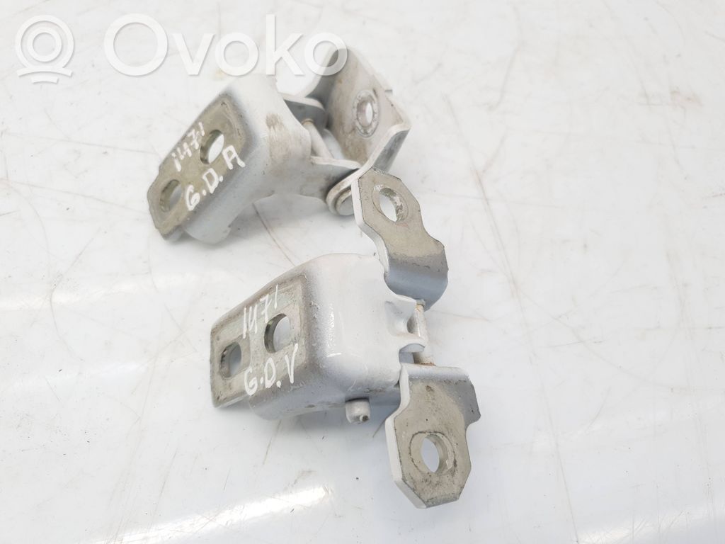 Renault Clio IV Set di cerniere portiera posteriore 