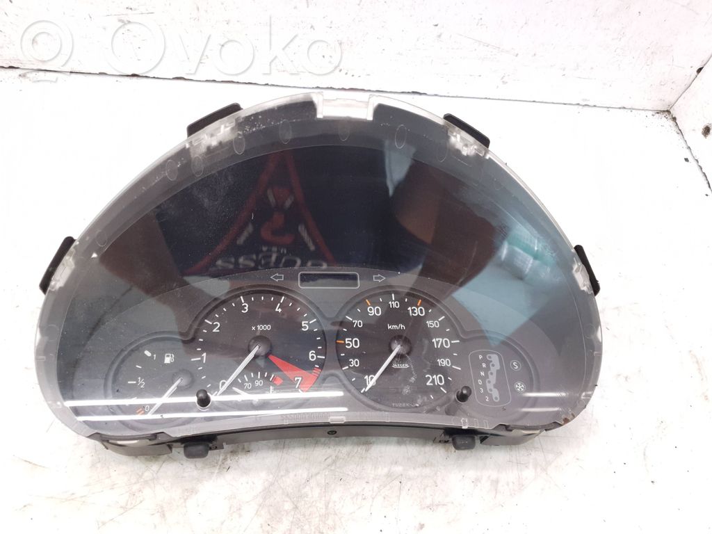 Peugeot 206 Geschwindigkeitsmesser Cockpit 