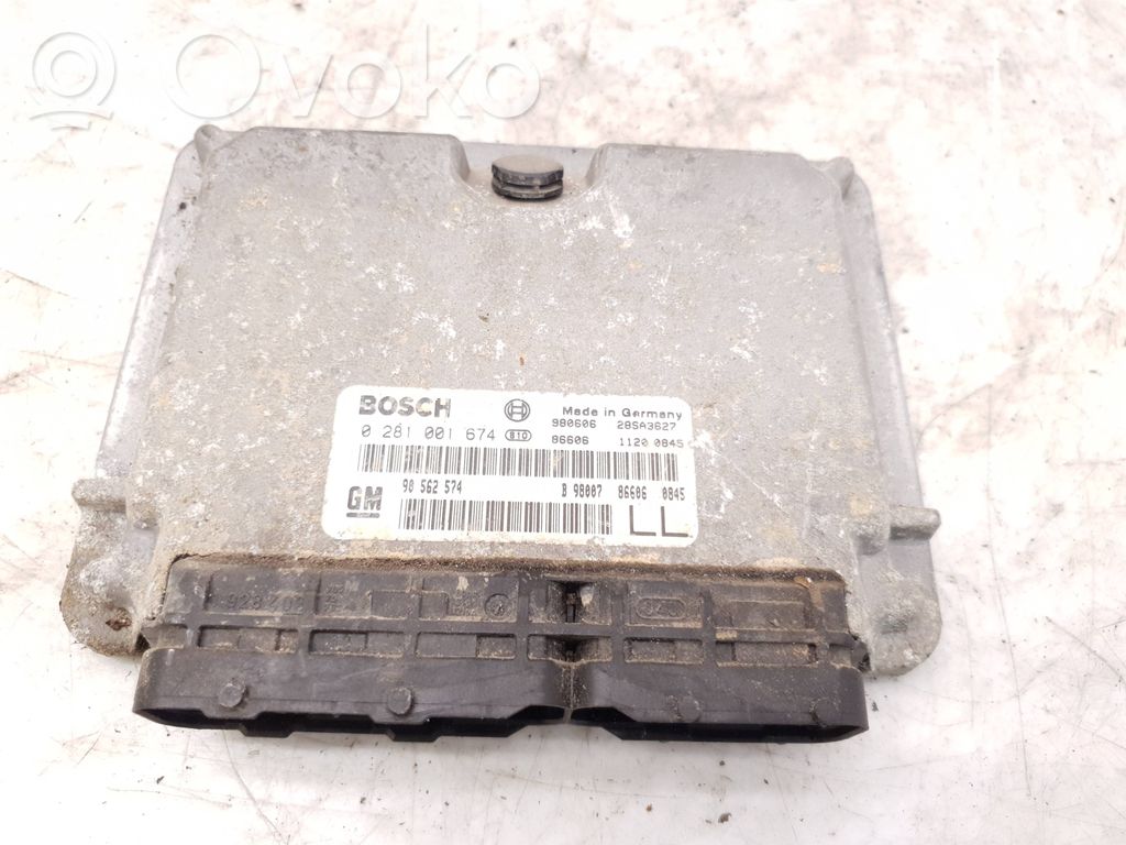 Opel Astra G Unitate/modul de control motor 