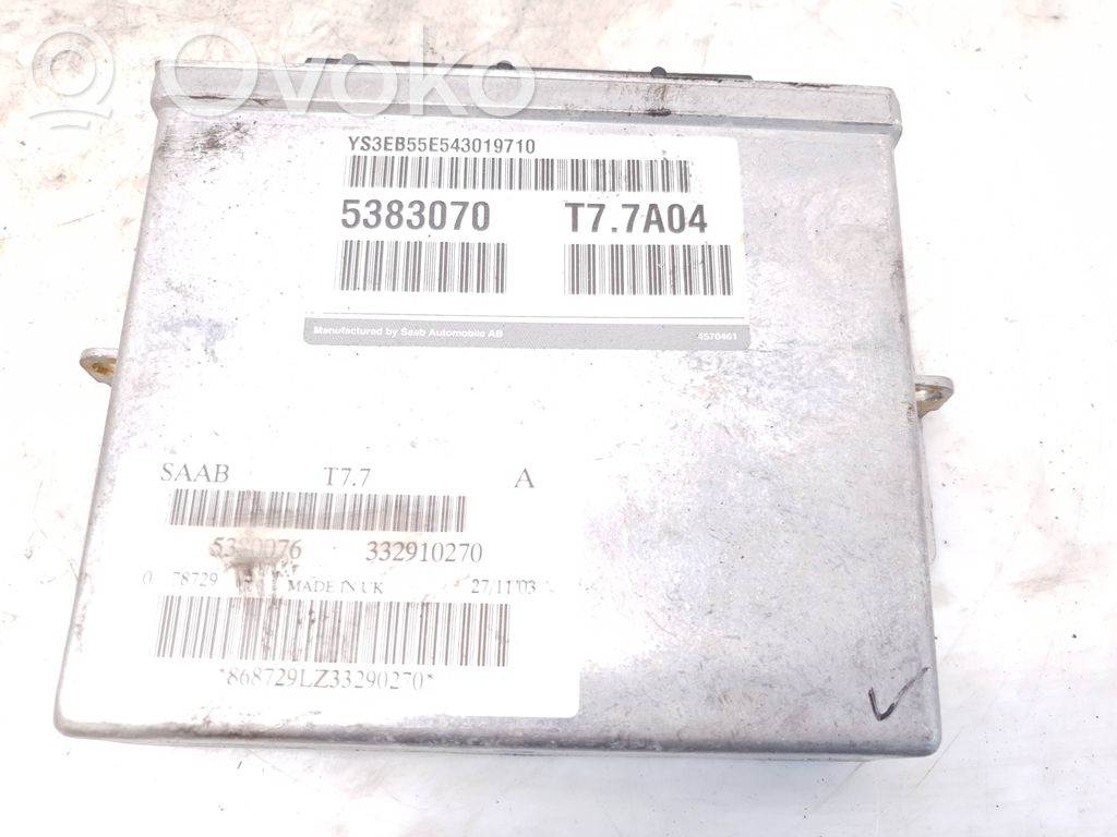 Saab 9-5 Блок управления двигателя 