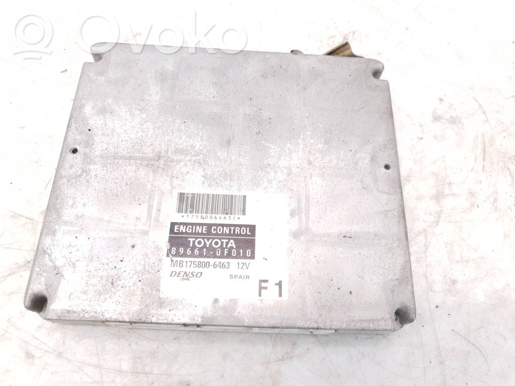 Toyota Corolla Verso AR10 Centralina/modulo del motore