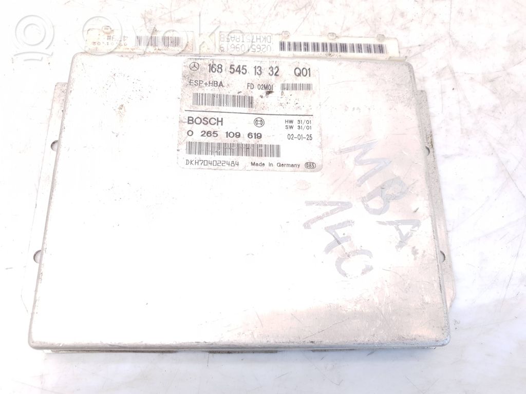 Mercedes-Benz A W168 Unitate control ESP (sistem de stabilitate) 