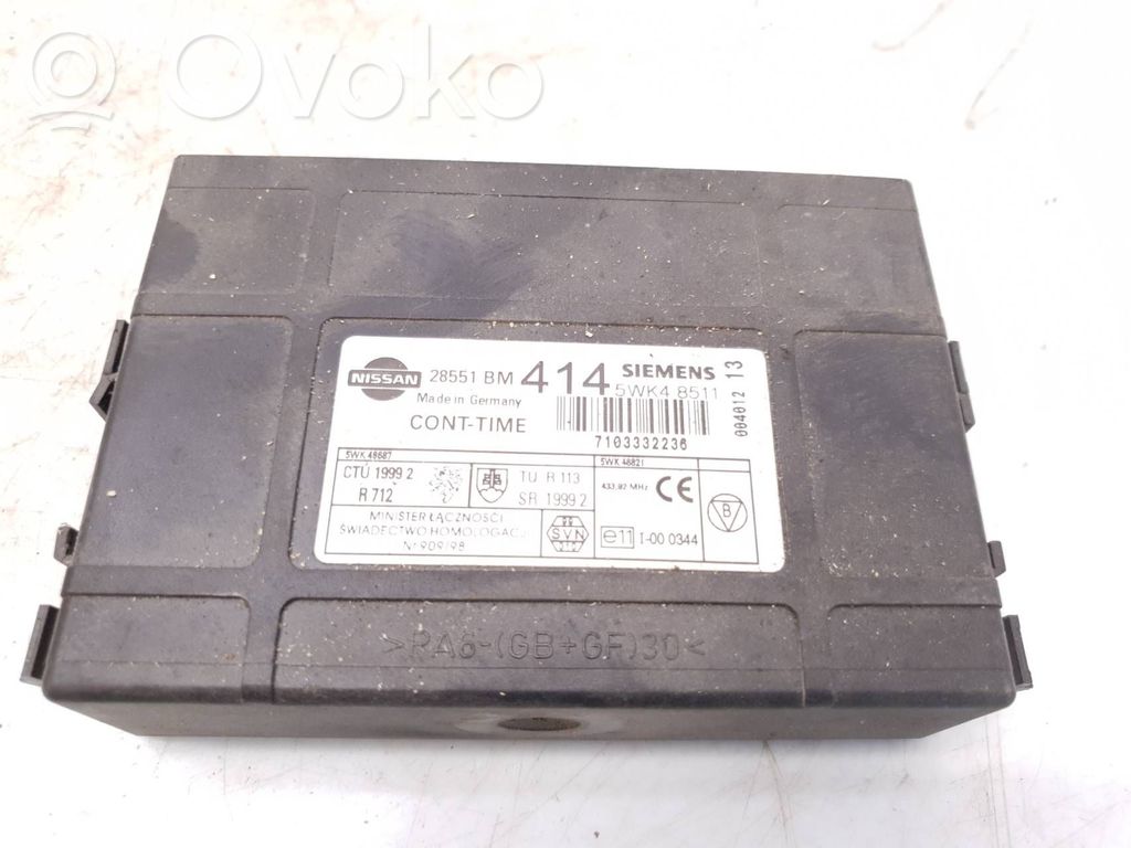 Nissan Almera N16 Module confort 