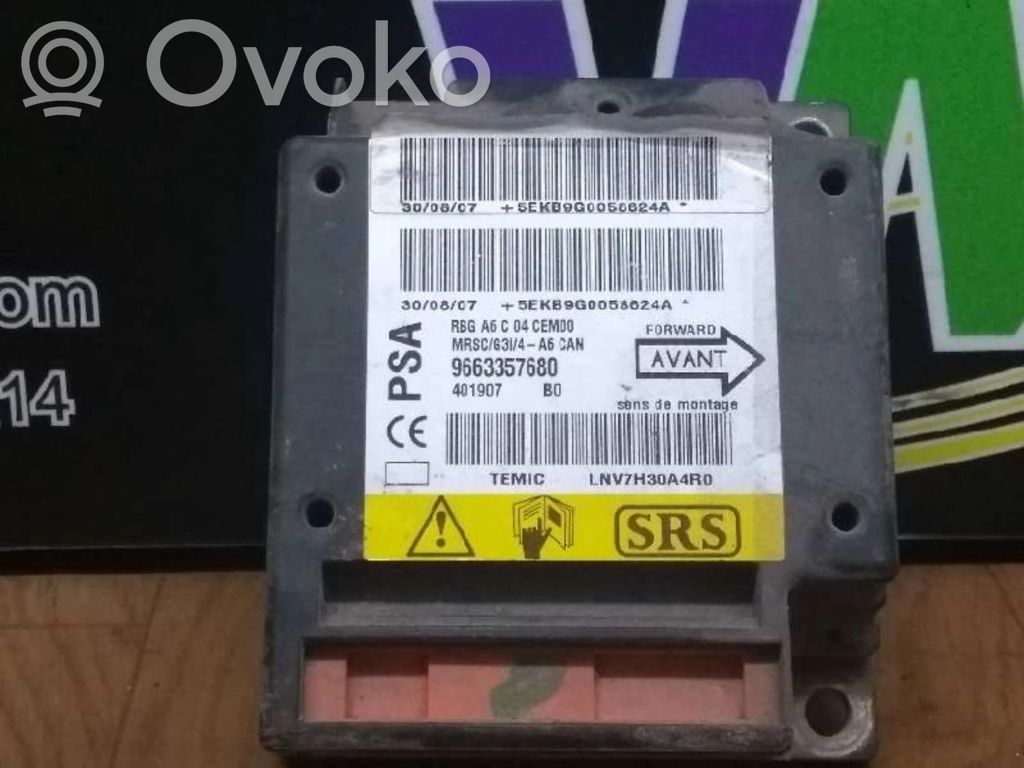 Citroen C3 Airbag control unit/module 